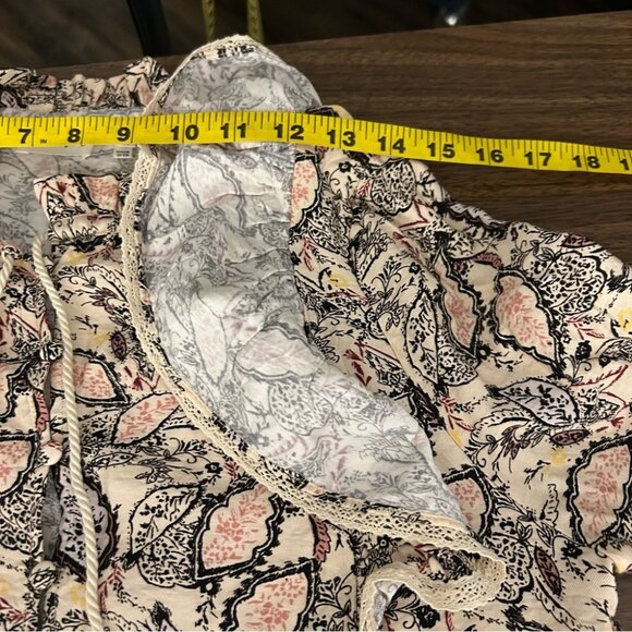 ❤️ Atelier Reve Floral Paisley Boho Blouse 36 or 6 - Picture 5 of 13